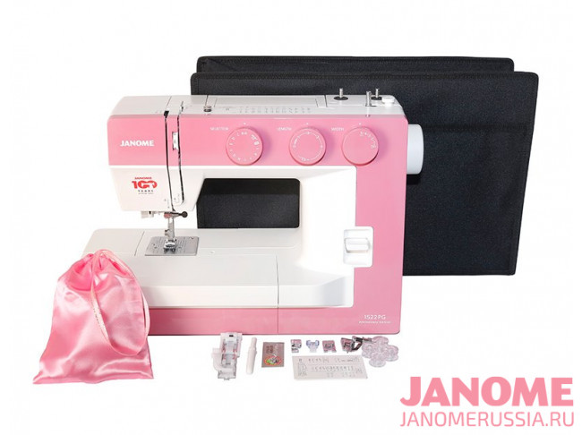 Электромеханическая швейная машина Janome 1522PG Anniversary Edition