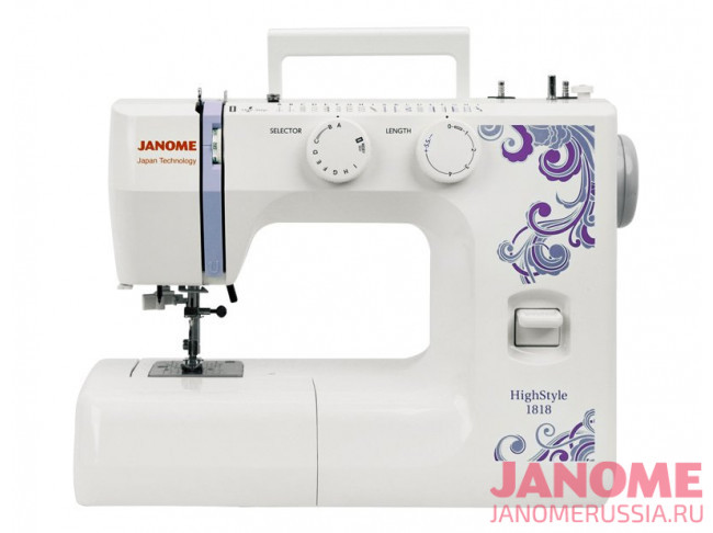 Электромеханическая швейная машина Janome HighStyle1818