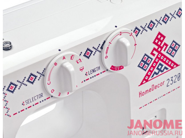 Электромеханическая швейная машина Janome HomeDecor 2320