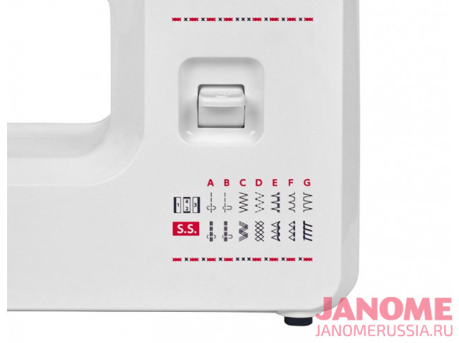 Электромеханическая швейная машина Janome HomeDecor 2320