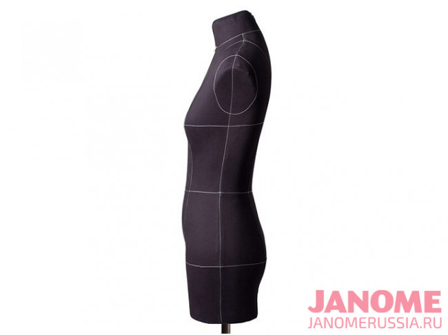 Манекен женский мягкий портновский JANOME Monica, размер 42, черный