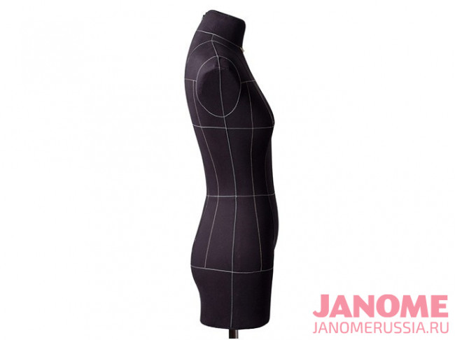 Манекен женский мягкий портновский ROYAL DRESS FORMS Monica, размер 42, черный