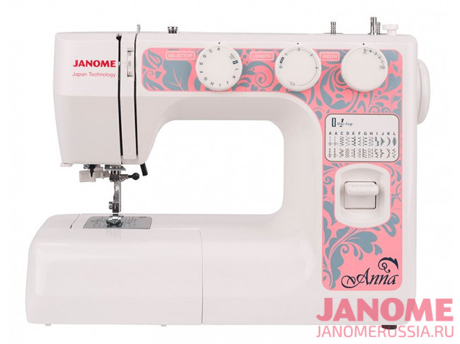 Электромеханическая швейная машина Janome ANNA
