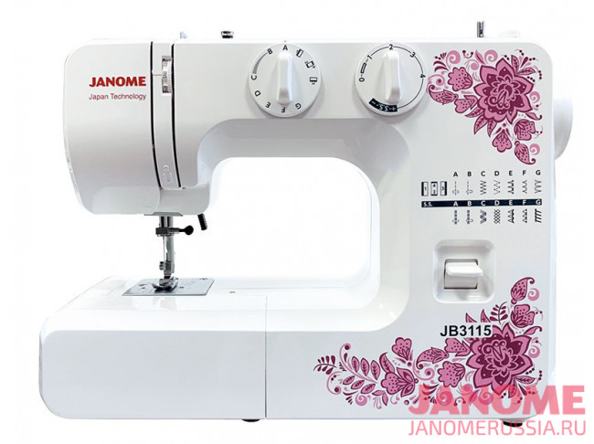 Электромеханическая швейная машина Janome JB3115