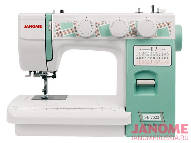 Электромеханическая швейная машина Janome SE7522