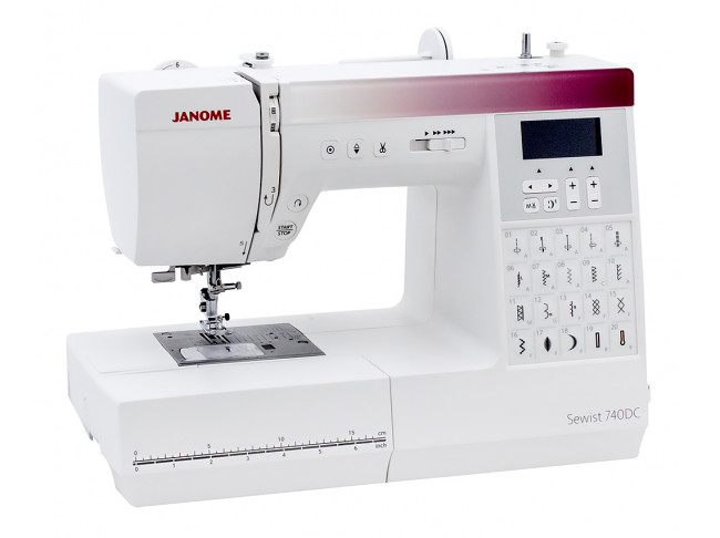 Компьютерная швейная машина Janome Sewist 740 DC