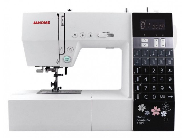 Компьютерная швейная машина Janome Decor Computer 7100 + ножницы портновские Premax B6170 в подарок!