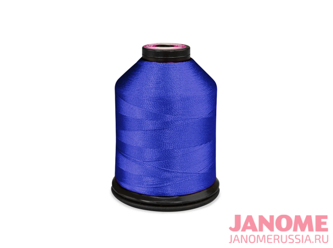 Нитки вышивальные Aurora №120, 1000м синий PF368