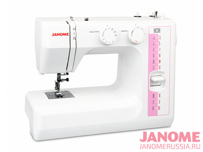 Электромеханическая швейная машина Janome RT 1018 + Иглы стандартные Schmetz №70(2), 80(2), 90, 5шт в подарок!